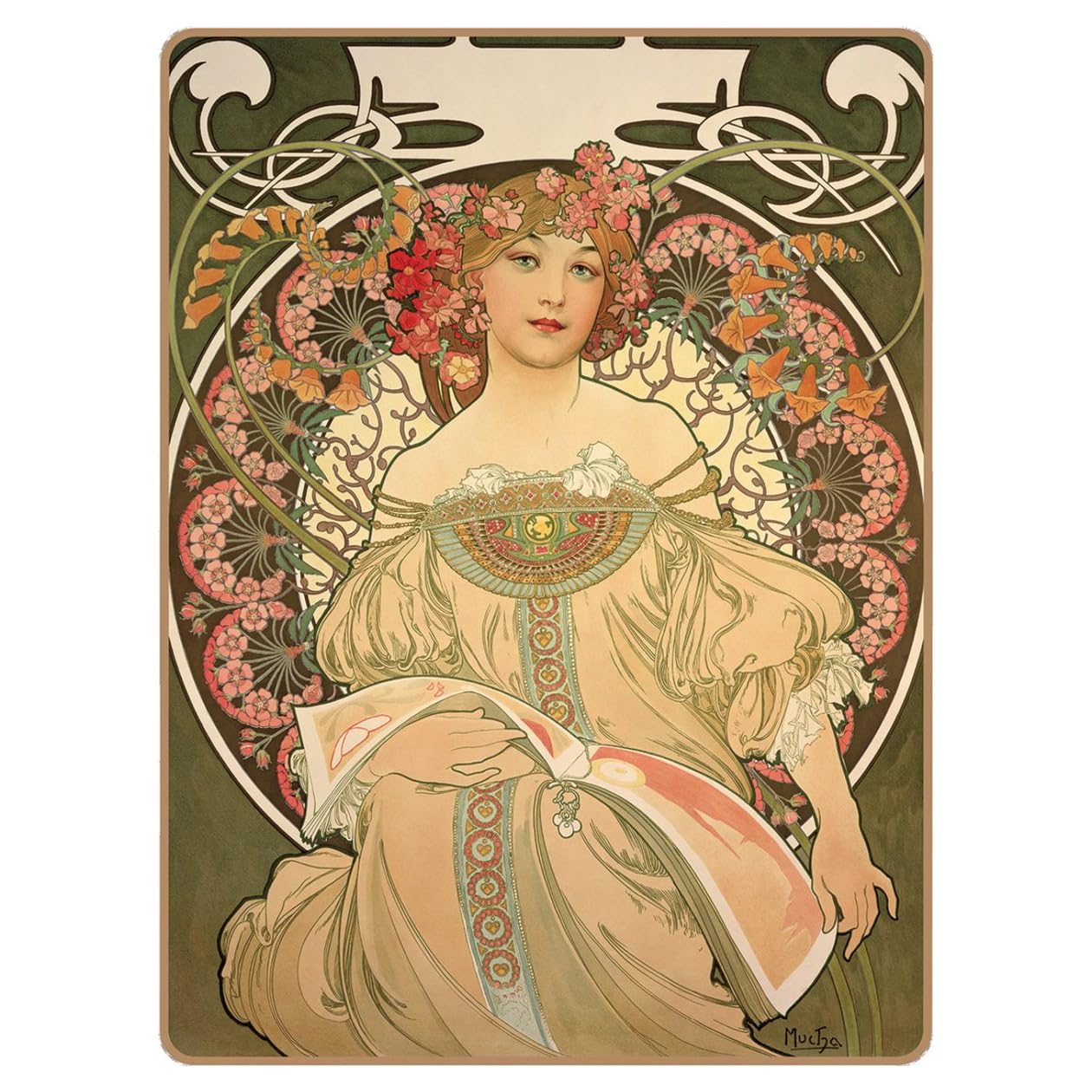 Amazon | 2026年カレンダー アルフォンス・ミュシャ | カレンダー